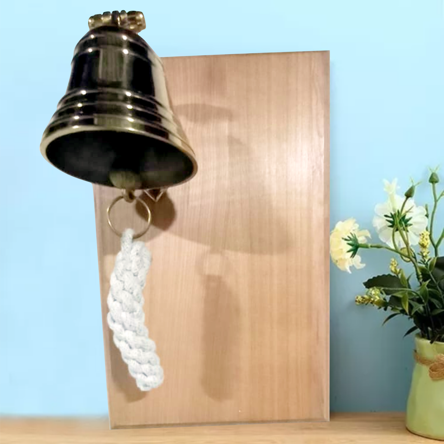 GALVANO CON CAMPANA DE BRONCE