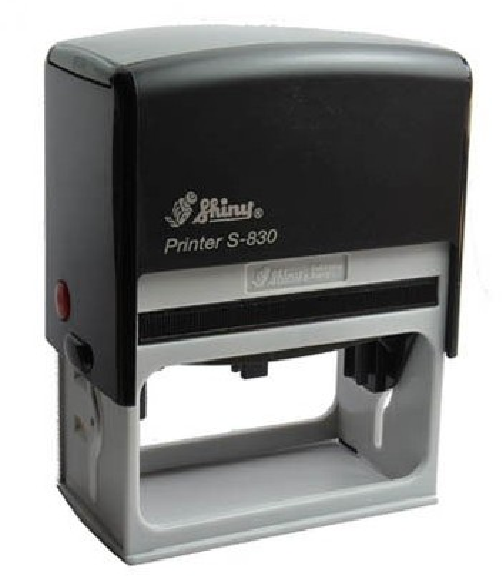 Timbre Automático Shiny S-830 para Logos y Packaging