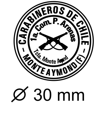 Timbre Automático Redondo Shiny R-532 (Ø 30 mm)