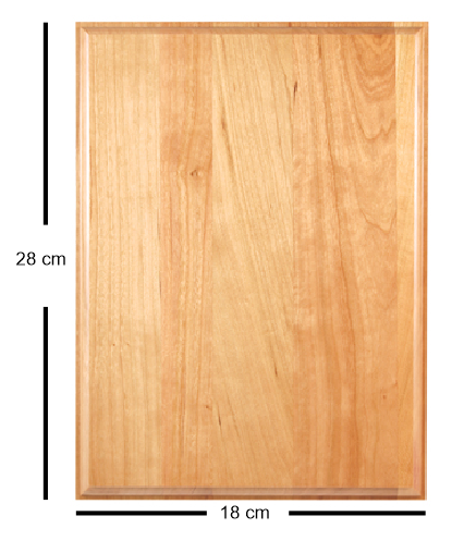 reconocimiento galvano premio de madera grabado laser