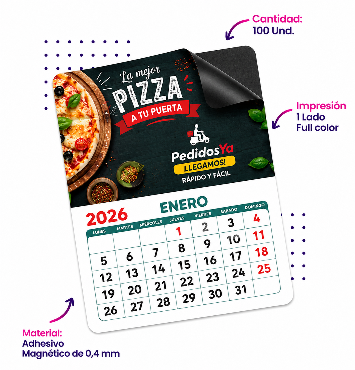 magneticos con calendario