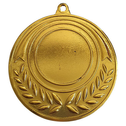 medalla cinta tricolor grabada