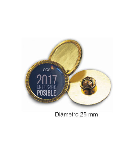 pin personalizado metalico