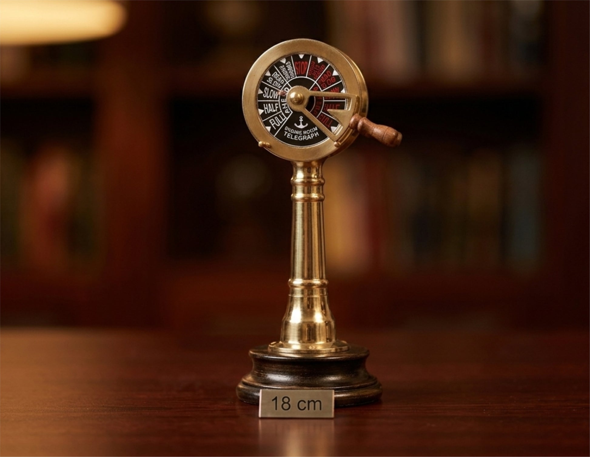 Telégrafo náutico de latón de 18 cm para regalo de la Armada